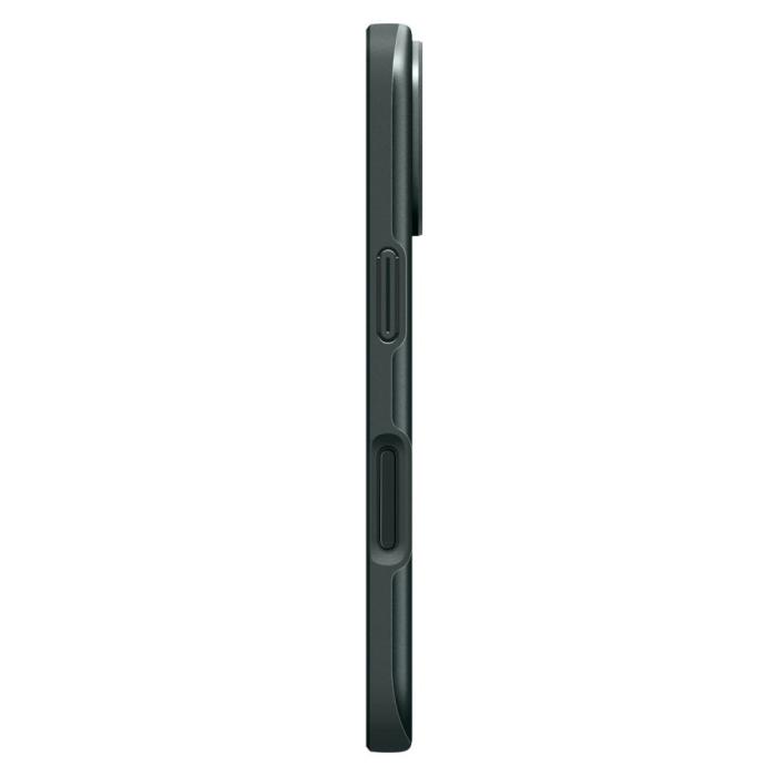 Bild 4, Spigen Spigen iPhone 17 Skal MagSafe Thin Fit Abyss Green - Teknikhallen.se