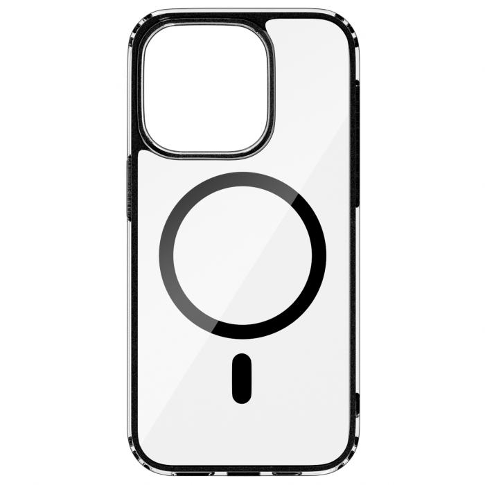 Bild 3, ColorPop ColorPop iPhone 15 Pro Skal CH MagSafe Transparent/Svart - Teknikhallen.se