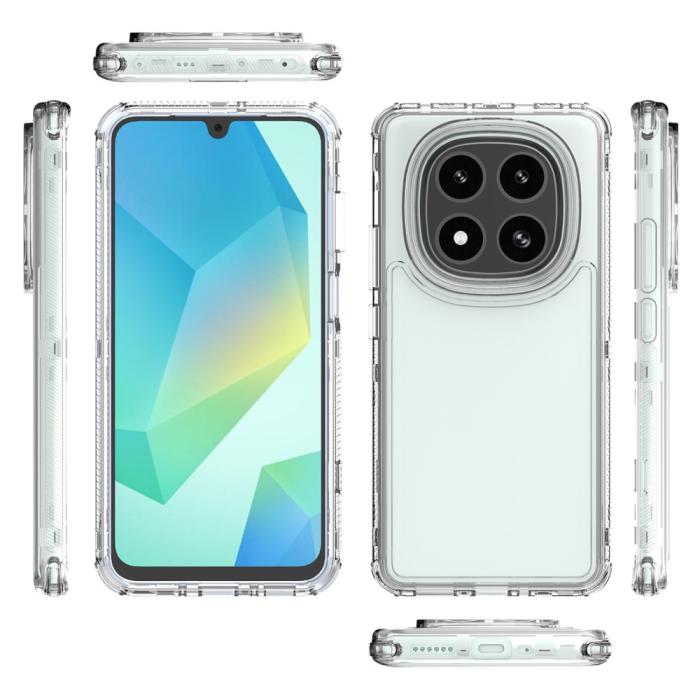 Bild 6,  Xiaomi Redmi Note 14 Pro/Pro Plus 5G Skal Shockproof Transparent - Teknikhallen.se