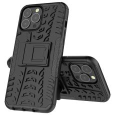  iPhone 13 Pro Max - Ultimata St&ouml;tt&aring;liga Skalet med St&ouml;d - Svart - Teknikhallen.se