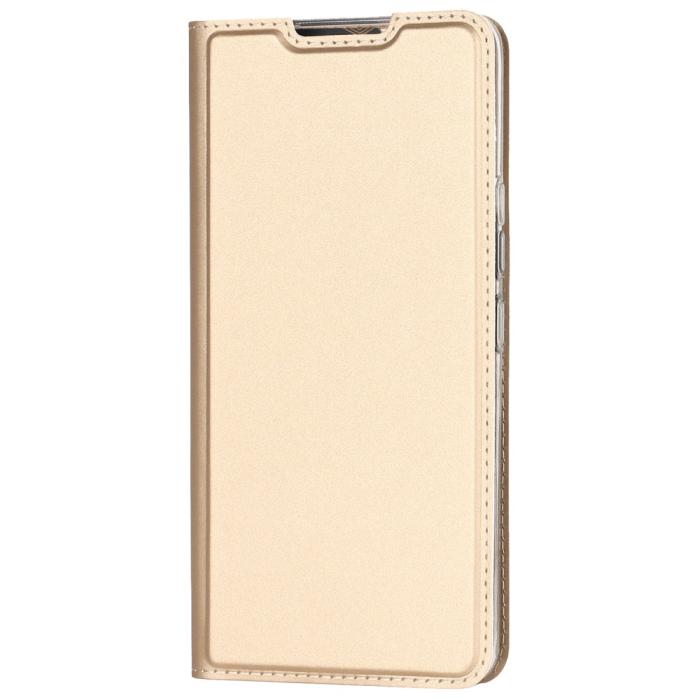 Bild 2,  Samsung Galaxy A53 5G Fodral Flip Skin Touch Guld - Teknikhallen.se
