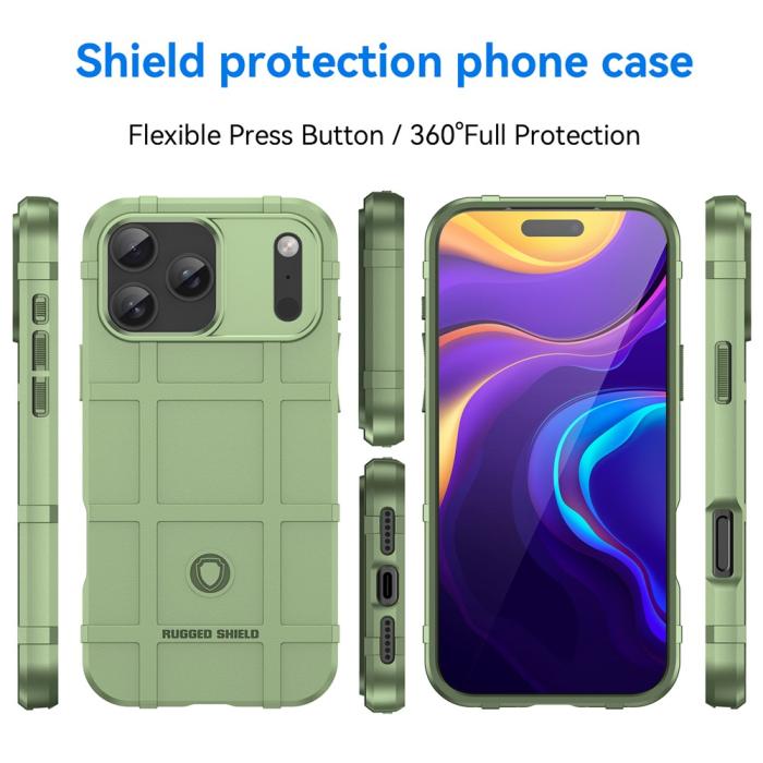 Bild 3,  iPhone 18 Pro Max / 17 Pro Max Skal Robust Grön - Teknikhallen.se
