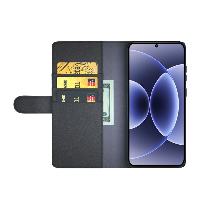 Bild 2,  Xiaomi 17 Fodral Premium Äkta Läder Svart - Teknikhallen.se