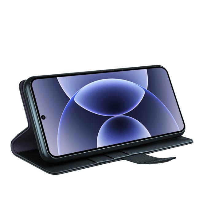 Bild 3,  Xiaomi 17 Fodral Premium Äkta Läder Svart - Teknikhallen.se