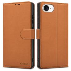 Tech-Protect Tech-Protect iPhone 17e / 16e Fodral L&auml;der Saddle Brown - Teknikhallen.se