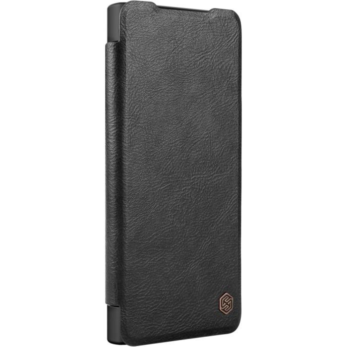 Bild 5, NILLKIN NILLKIN Samsung Galaxy S22 Ultra Fodral Qin Series Svart - Teknikhallen.se