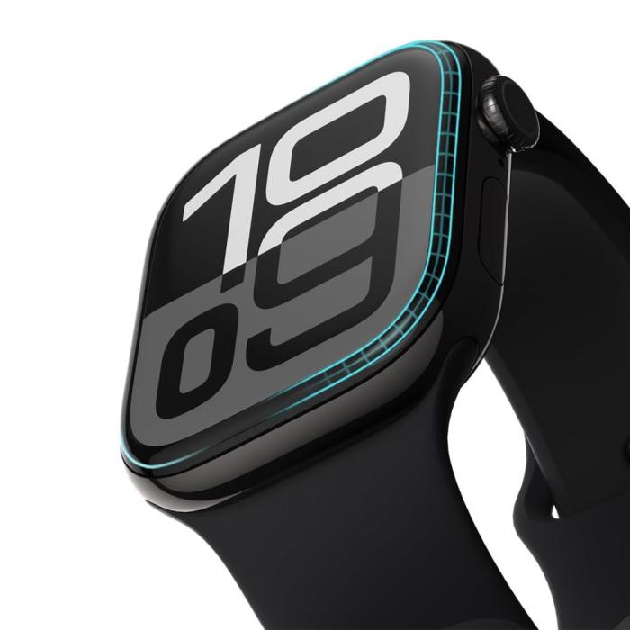 Bild 3, HOFI HOFI Apple Watch 11/10 42 mm 2-PACK Skärmskydd Pro+ Hybrid Glas - Teknikhallen.se