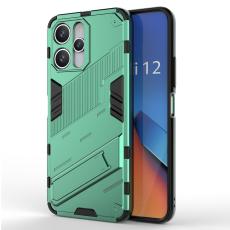  Xiaomi Redmi 12 5G/4G Skal Kickstand Hybrid Armor Gr&ouml;n - Teknikhallen.se