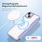 DUX DUCIS DUX DUCIS iPhone 15 Fodral MagSafe Skin X Pro Lila - Teknikhallen.se