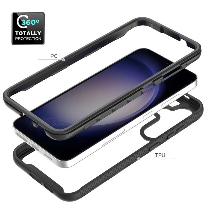 Bild 4,  Samsung Galaxy S24 Skal Hybrid Defense Svart - Teknikhallen.se