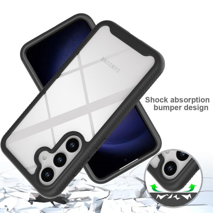 Bild 5,  Samsung Galaxy S24 Skal Hybrid Defense Svart - Teknikhallen.se