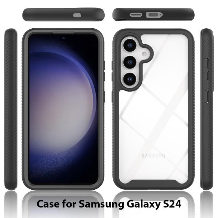 Bild 6,  Samsung Galaxy S24 Skal Hybrid Defense Svart - Teknikhallen.se