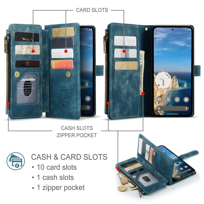 Bild 3, CASEME CASEME Google Pixel 11 Pro XL Fodral 2in1 Multifunktionell - Teknikhallen.se