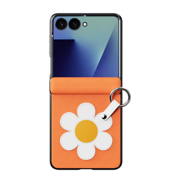 Bild 2, DUX DUCIS DUX DUCIS Samsung Galaxy Z Flip 8 Skal PU-Läder Prästkrage - Teknikhallen.se