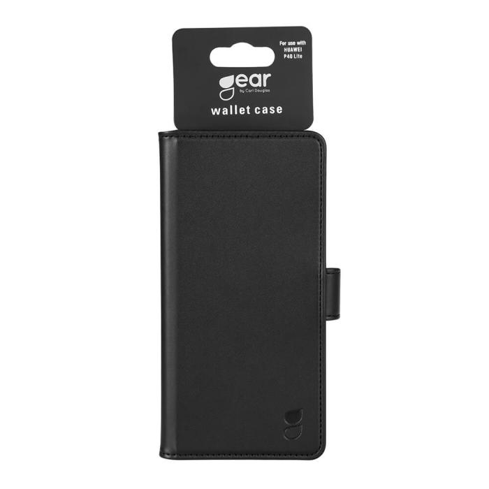 Bild 2, Gear GEAR Huawei P40 Lite Fodral Läder Svart - Teknikhallen.se