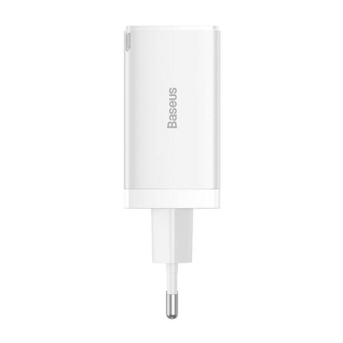 Bild 2, BASEUS Baseus 65W GaN5 Pro Väggladdare 2x USB-C 1x USB-A Vit - Teknikhallen.se