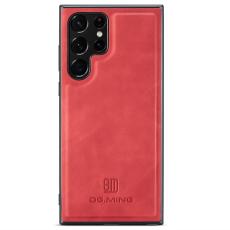 DG.MING DG.MING Galaxy S24 Ultra Skal L&auml;derbelagt R&ouml;d - Teknikhallen.se