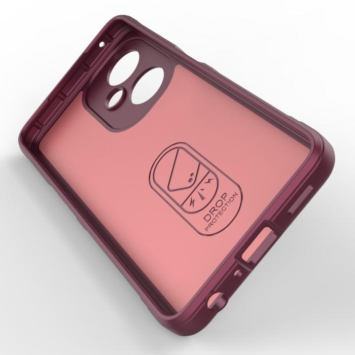Bild 4,  OnePlus Nord CE 3 Lite 5G Skal Magic Shield Vinröd - Teknikhallen.se