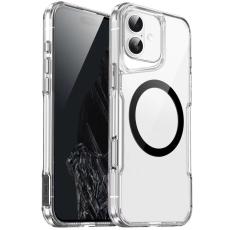  iPhone 16 Plus Skal MagSafe Hybrid Transparent - Teknikhallen.se