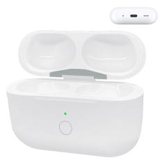  AirPods Pro 2 / AirPods Pro Tr&aring;dl&ouml;st Laddningsfodral USB-C - Teknikhallen.se