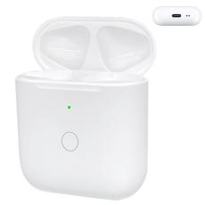 AirPods Tr&aring;dl&ouml;st Laddningsfodral / USB-C - Teknikhallen.se