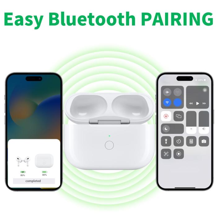 Bild 6,  AirPods Pro 2 / AirPods Pro Trådlöst Laddningsfodral USB-C - Teknikhallen.se