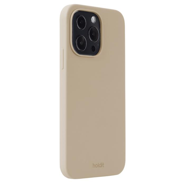 Bild 2, holdit holdit iPhone 13 Pro Mobilskal Silikon Latte Beige - Teknikhallen.se