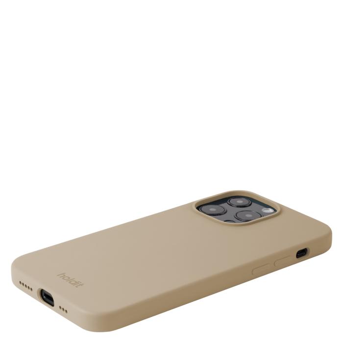 Bild 3, holdit holdit iPhone 13 Pro Mobilskal Silikon Latte Beige - Teknikhallen.se