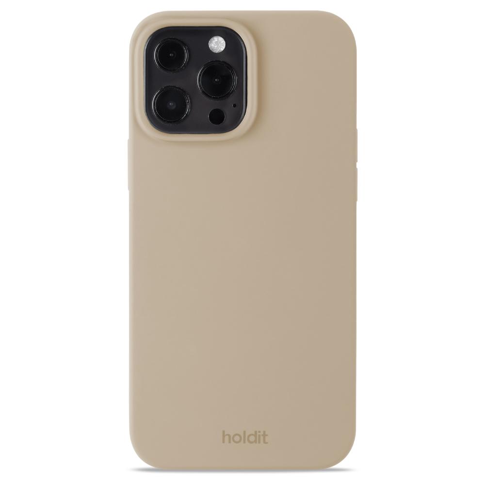 holdit holdit iPhone 13 Pro Max Mobilskal Silikon Latte Beige - Teknikhallen.se