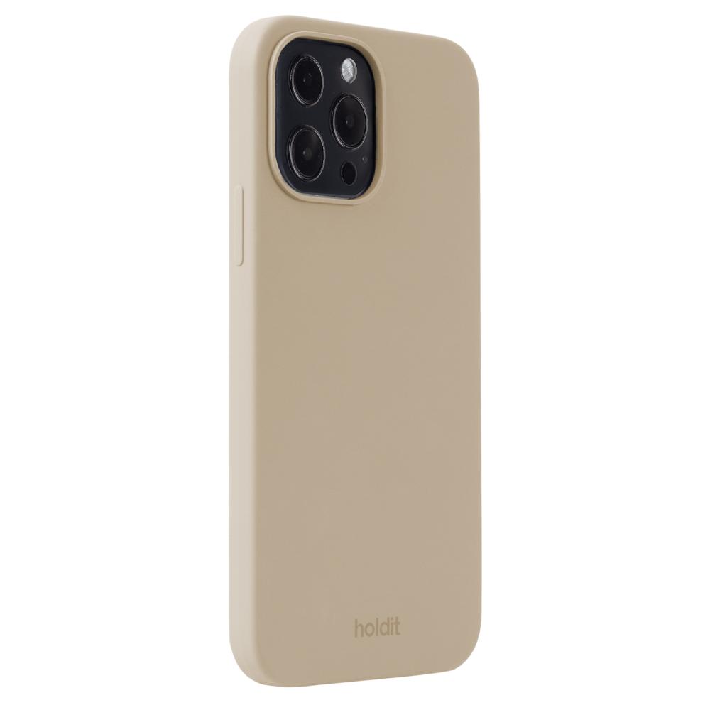 holdit holdit iPhone 13 Pro Max Mobilskal Silikon Latte Beige - Teknikhallen.se