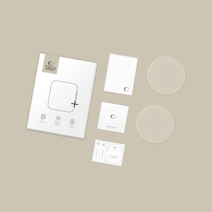 Bild 6, Tech-Protect Tech-Protect Galaxy Watch 8 40 mm 2-PACK Skärmskydd GlassFit+ - Teknikhallen.se