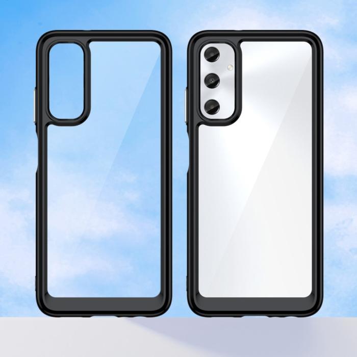 Bild 2,  Samsung Galaxy A05s 4G Skal TPU/Akryl Shockproof Svart - Teknikhallen.se