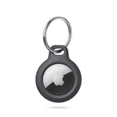 Tech-Protect Tech-Protect Apple AirTag 2/1 H&aring;llare Rough Svart - Teknikhallen.se