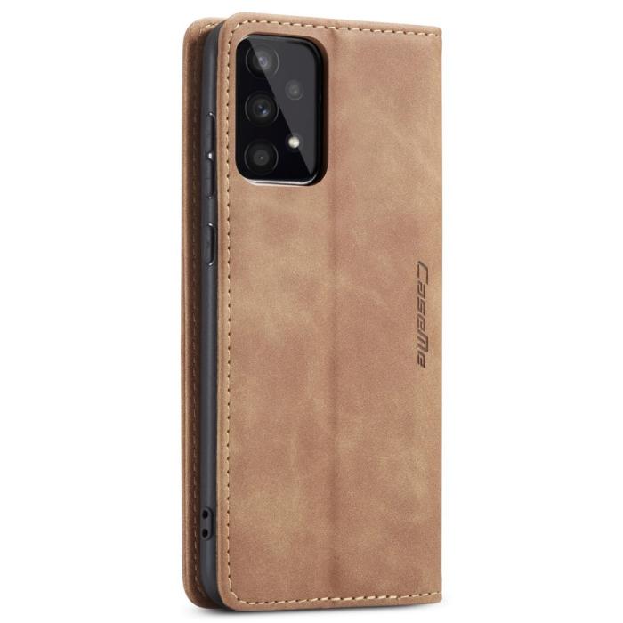 Bild 3, CASEME CASEME Samsung Galaxy A53 5G Fodral Retro Läder Brun - Teknikhallen.se
