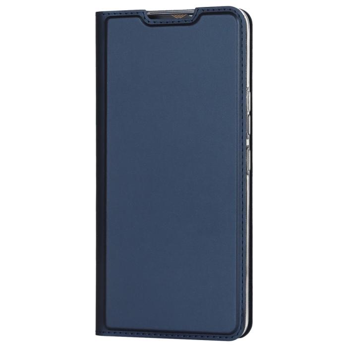 Bild 2,  Samsung Galaxy A53 5G Fodral Flip Skin Touch Blå - Teknikhallen.se