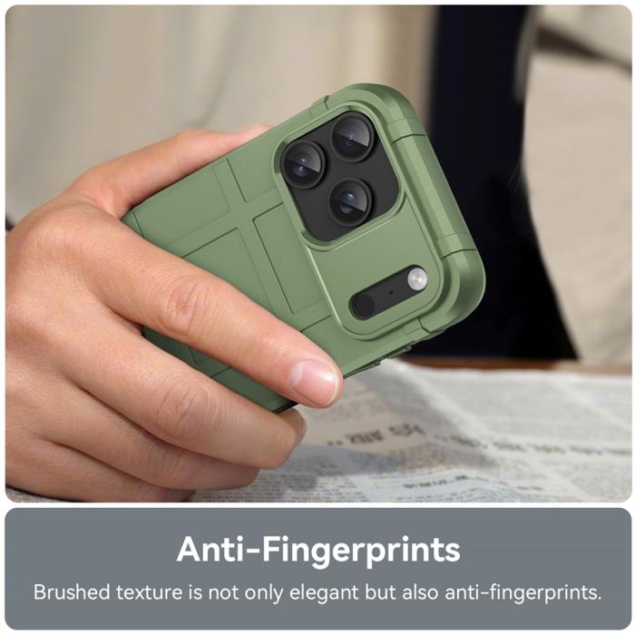 Bild 6,  iPhone 18 Pro Max / 17 Pro Max Skal Robust Grön - Teknikhallen.se