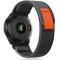 Tech-Protect Tech-Protect Garmin Fenix 26 mm Armband Nylon Svart/Orange - Teknikhallen.se