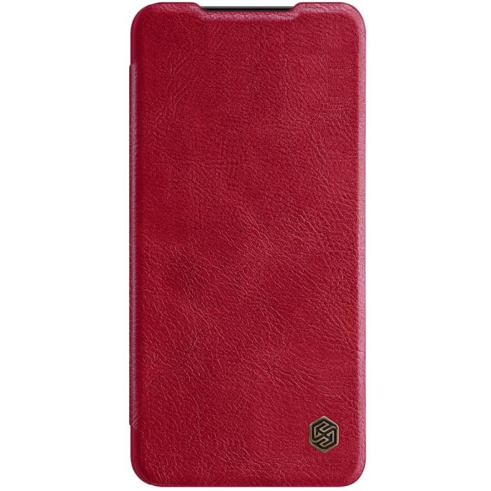 Bild 2, NILLKIN NILLKIN Samsung Galaxy S22 Ultra Fodral Qin Series Röd - Teknikhallen.se
