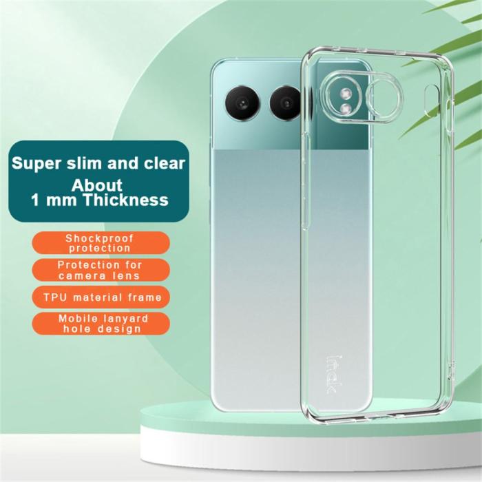 Bild 2, IMAK IMAK OnePlus Nord 4 Skal TPU Transparent - Teknikhallen.se