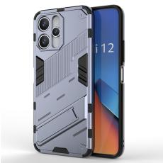  Xiaomi Redmi 12 5G/4G Skal Kickstand Hybrid Armor Gr&aring; - Teknikhallen.se