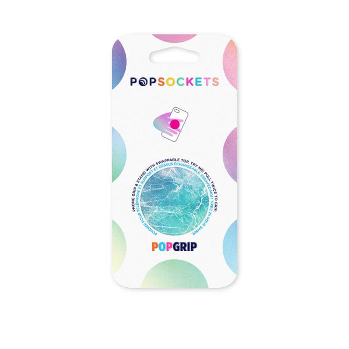 Bild 2, PopSockets PopSockets Avtagbart Grip med Ställfunktion Ocean View - Teknikhallen.se