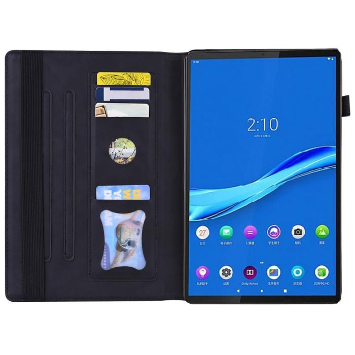 Bild 3,  Lenovo Tab M10 Plus Gen 3 Fodral Frontficka Och Pennhållare Svart - Teknikhallen.se