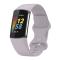  Fitbit Charge 6 / 5 Armband TPU (S) Ljus Lila - Teknikhallen.se