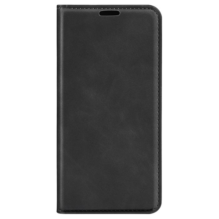 Bild 6,  Motorola Edge 50 Pro 5G Retro Läder Flip Fodral Svart - Teknikhallen.se