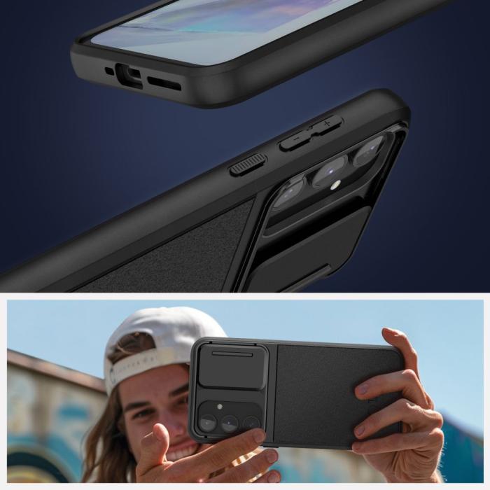 Bild 6, Tech-Protect Tech-Protect Galaxy A55 5G Skal Velar Cam+ Svart - Teknikhallen.se