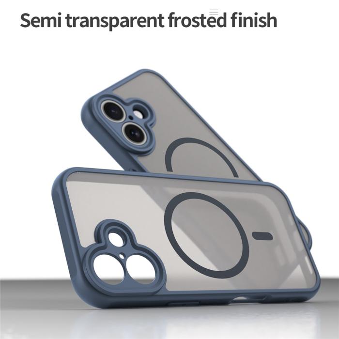 Bild 6,  iPhone 17 Skal MagSafe Hybrid Blå - Teknikhallen.se