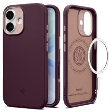 Spigen Spigen iPhone 17 Skal MagSafe Nano Pop Burgundy Bean - Teknikhallen.se