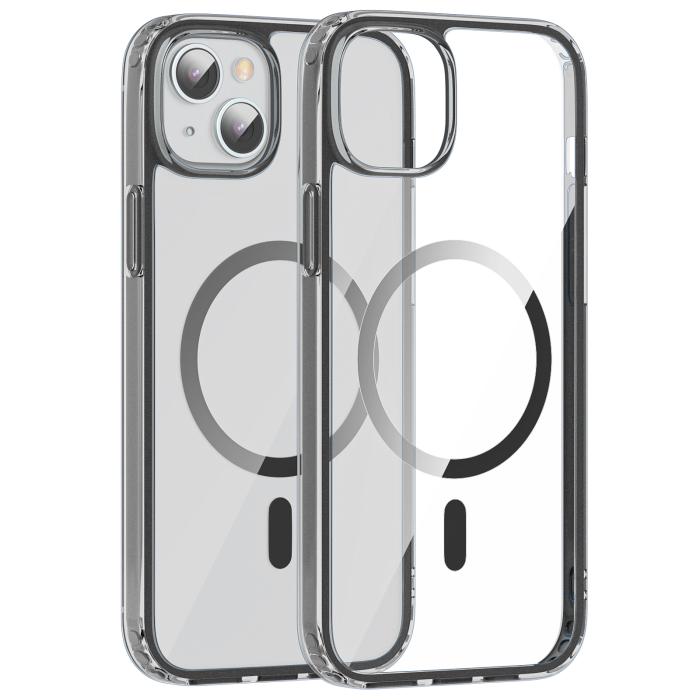Bild 2, ColorPop ColorPop iPhone 15 Skal CH MagSafe Transparent/Svart - Teknikhallen.se