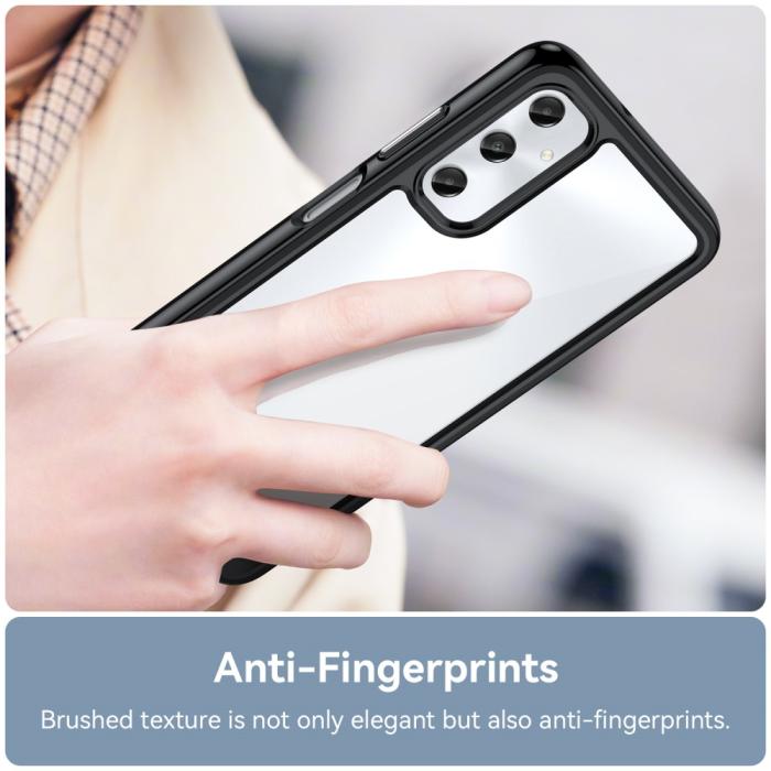 Bild 5,  Samsung Galaxy A05s 4G Skal TPU/Akryl Shockproof Svart - Teknikhallen.se