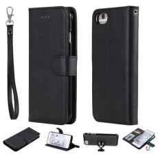  iPhone 6/7/8/SE (2020/2022) - 2in1 Magnet/Pl&aring;nboksfodral - Svart - Teknikhallen.se